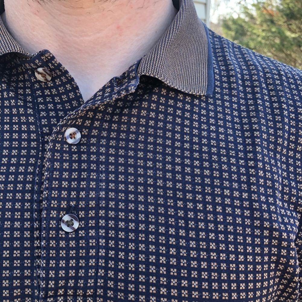 Vintage Burberrys Long Sleeve Polo